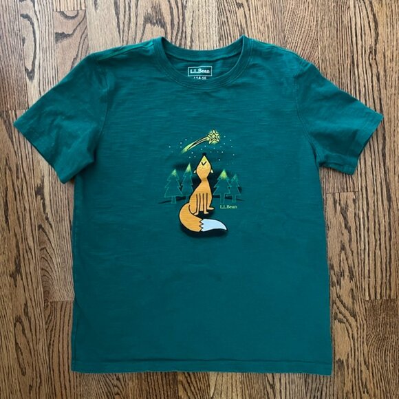 Kid's L.L. Bean graphic t-shirt size 14-16 - Picture 1 of 3